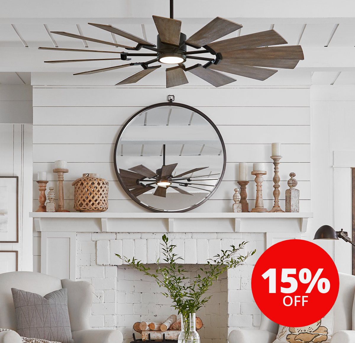 15% off Visual Comfort Fan - LightsOnline.com