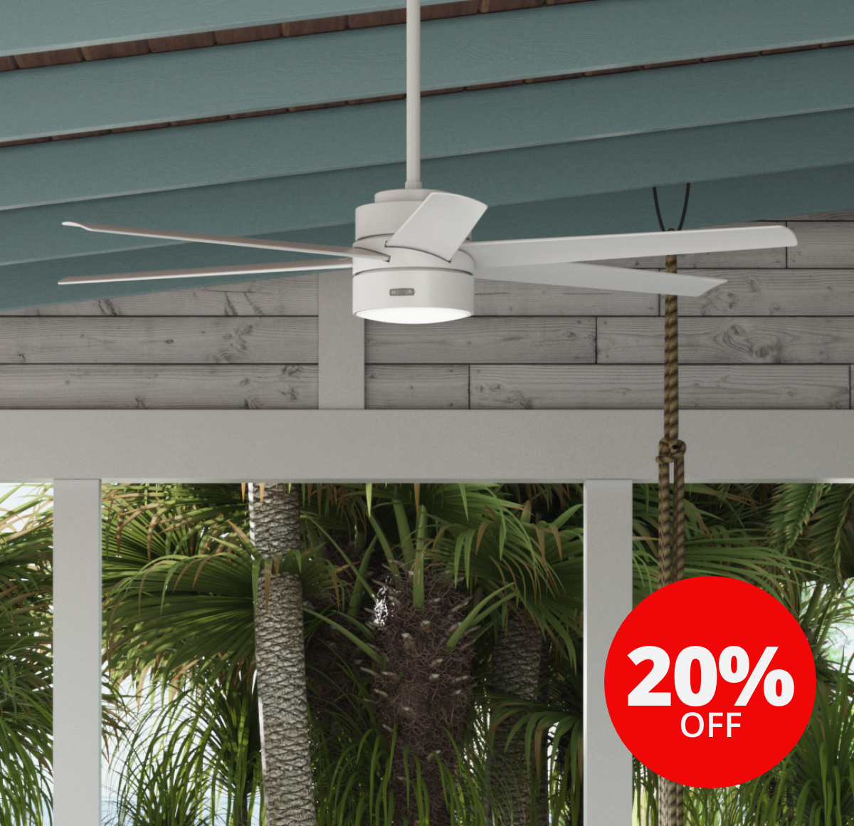 20% off Hunter - LightsOnline.com